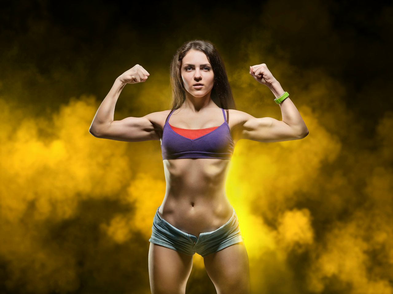 Athletic girls in Latakia